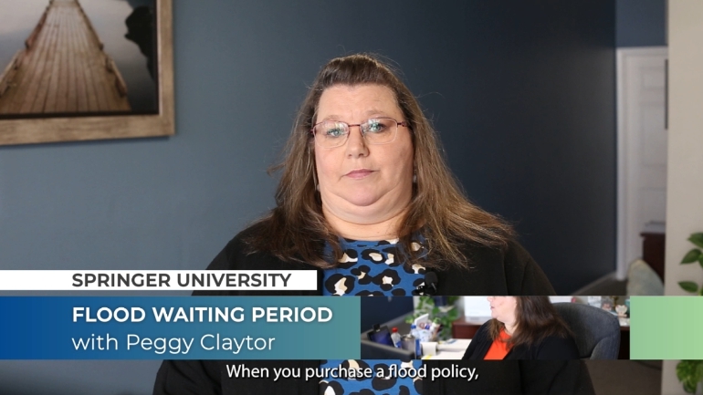 Homeowners insurance video: Flood Waiting Period