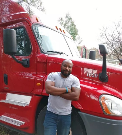 A proud client and his Rig